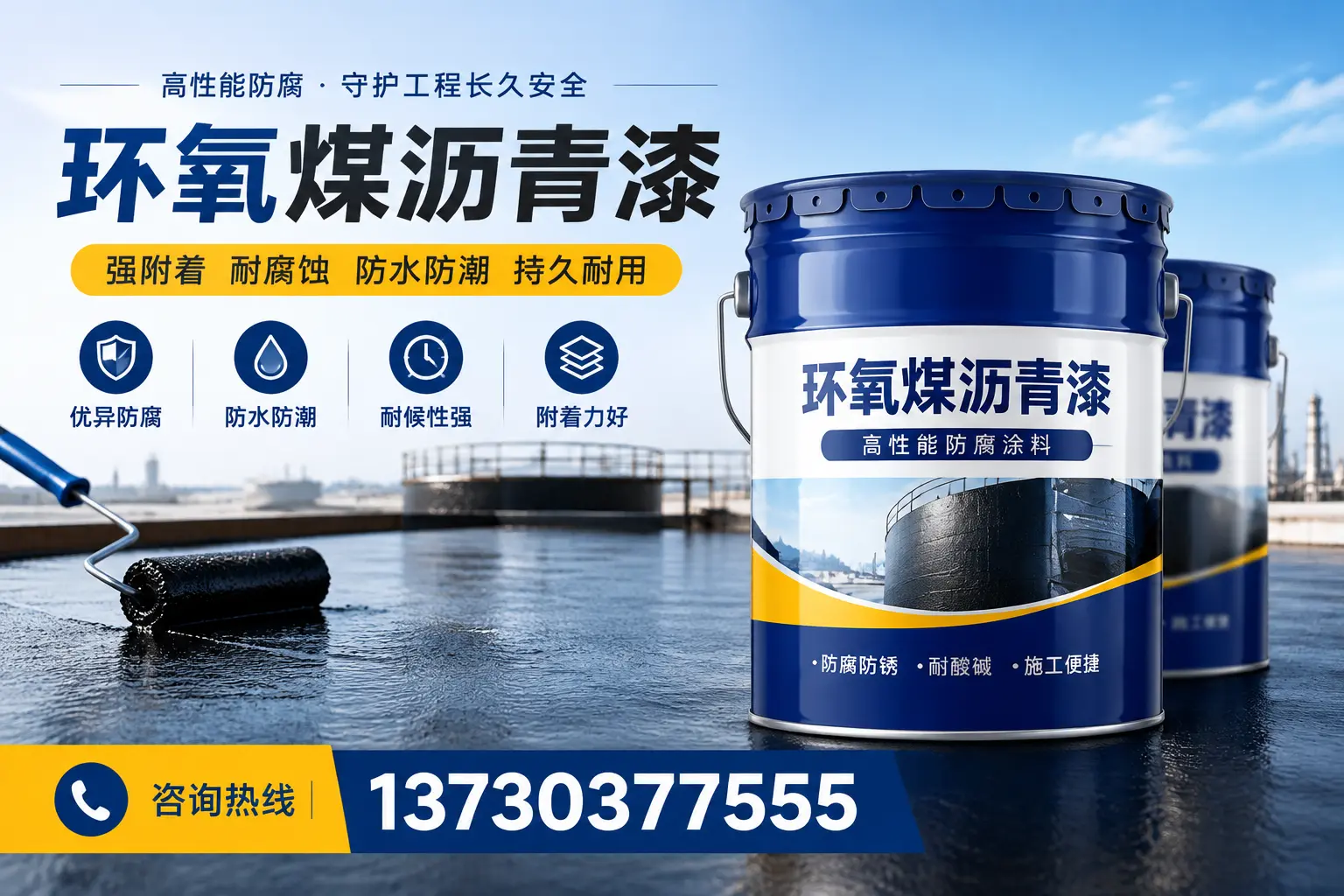 如何判断环氧煤沥青漆的质量?信阳消费者指南