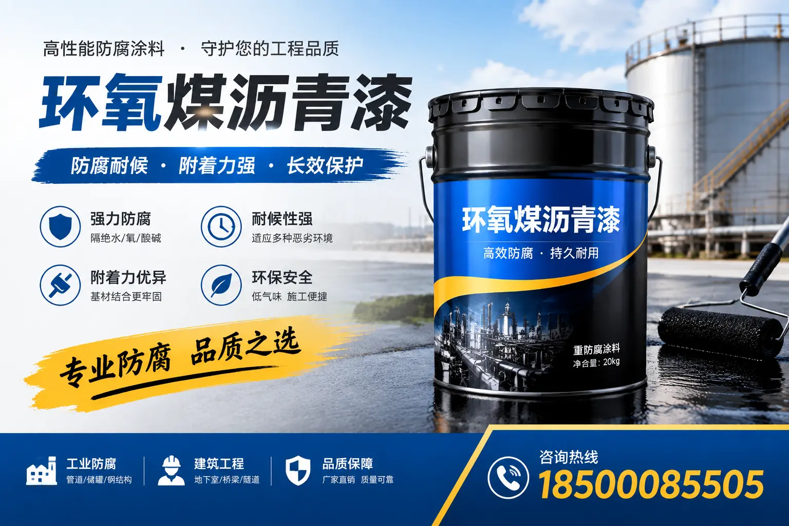 如何选择适合的环氧煤沥青漆?信阳市场选型指南